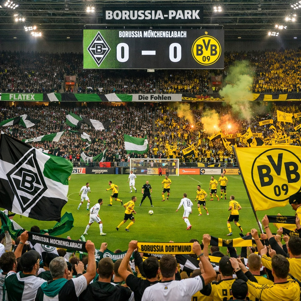 Borussia Mönchengladbach vs Borussia Dortmund