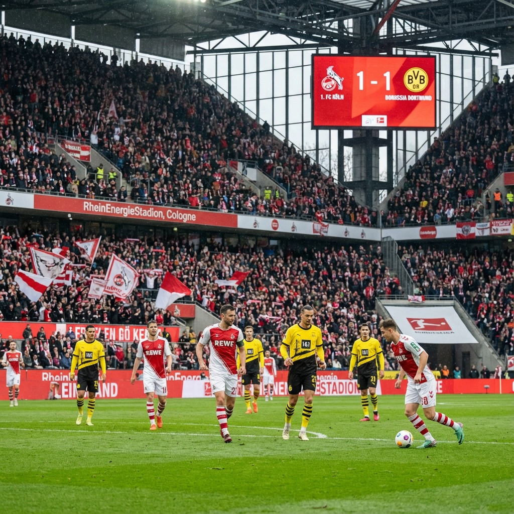 1. FC Köln vs Borussia Dortmund