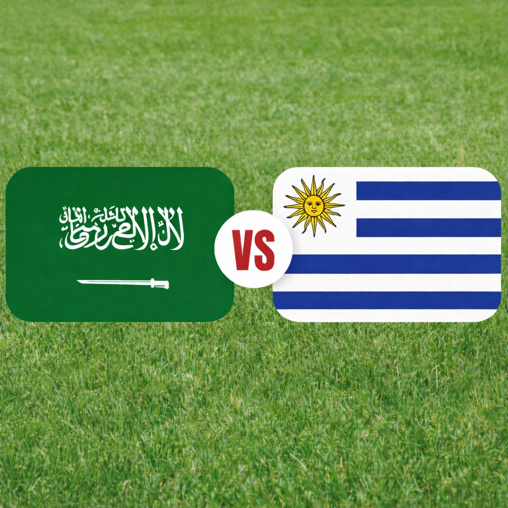 Spiel 13: Saudi-Arabien vs Uruguay (Gruppe H)