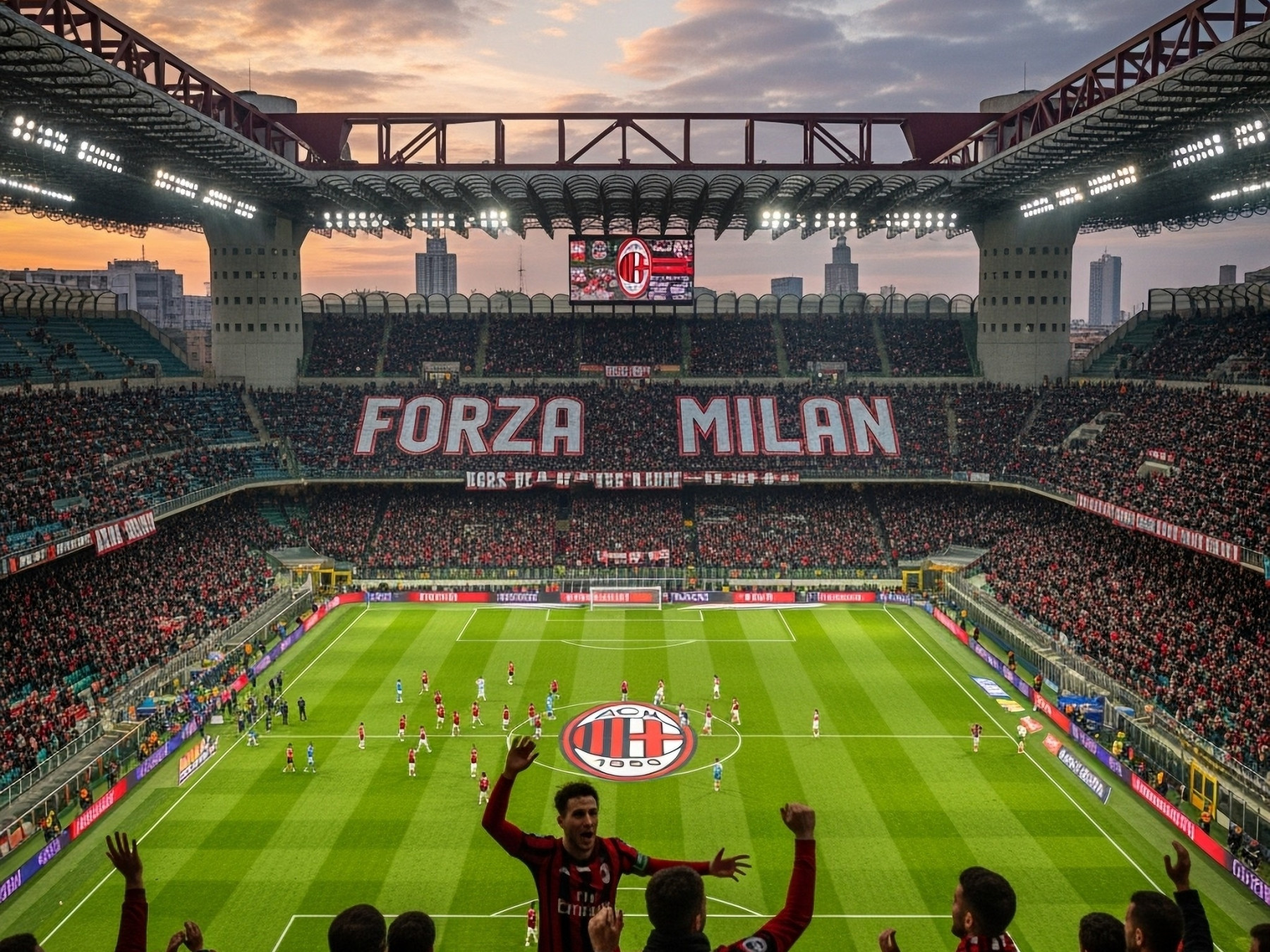 AC Mailand vs Atalanta Bergamo