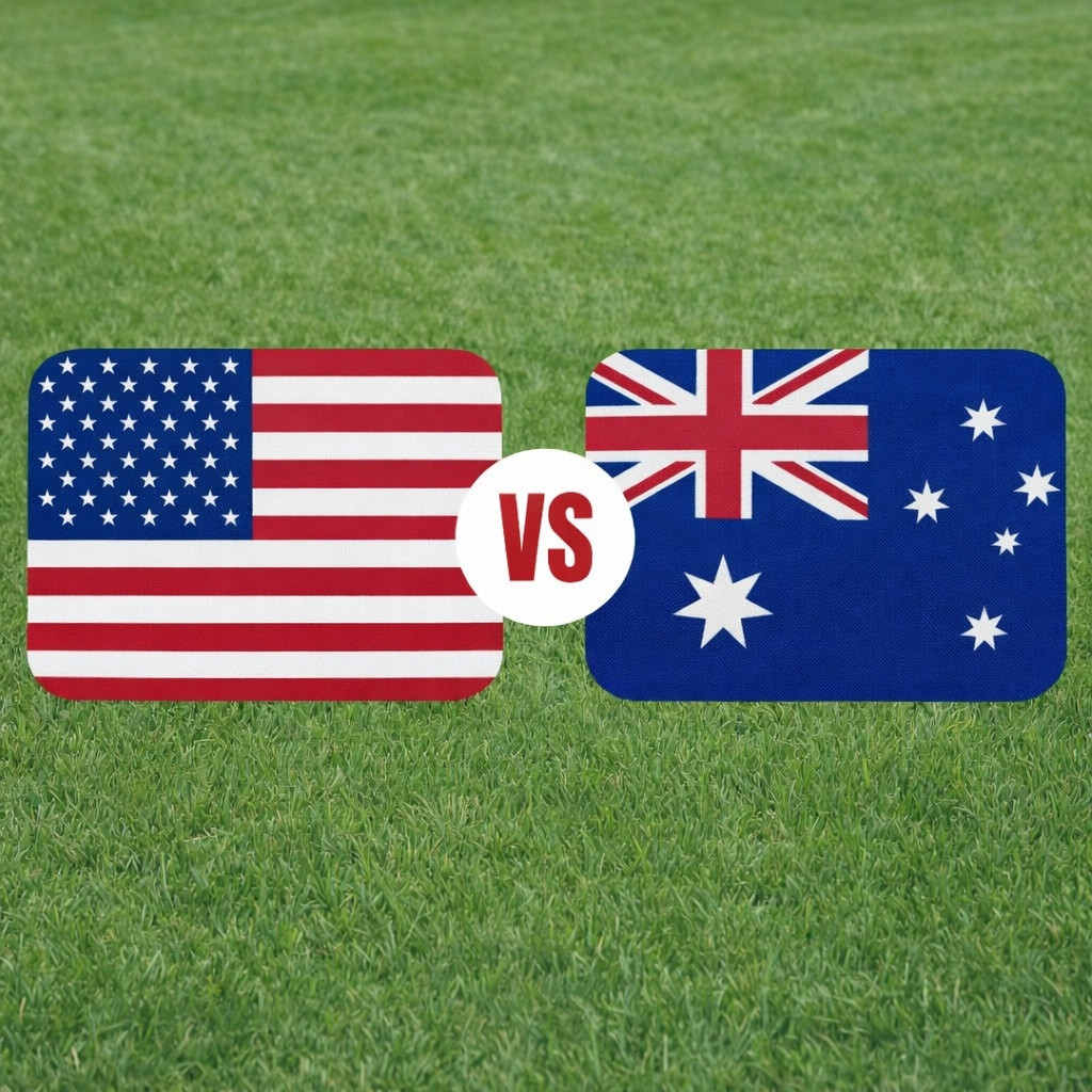 Spiel 32: USA vs Australien (Gruppe D)