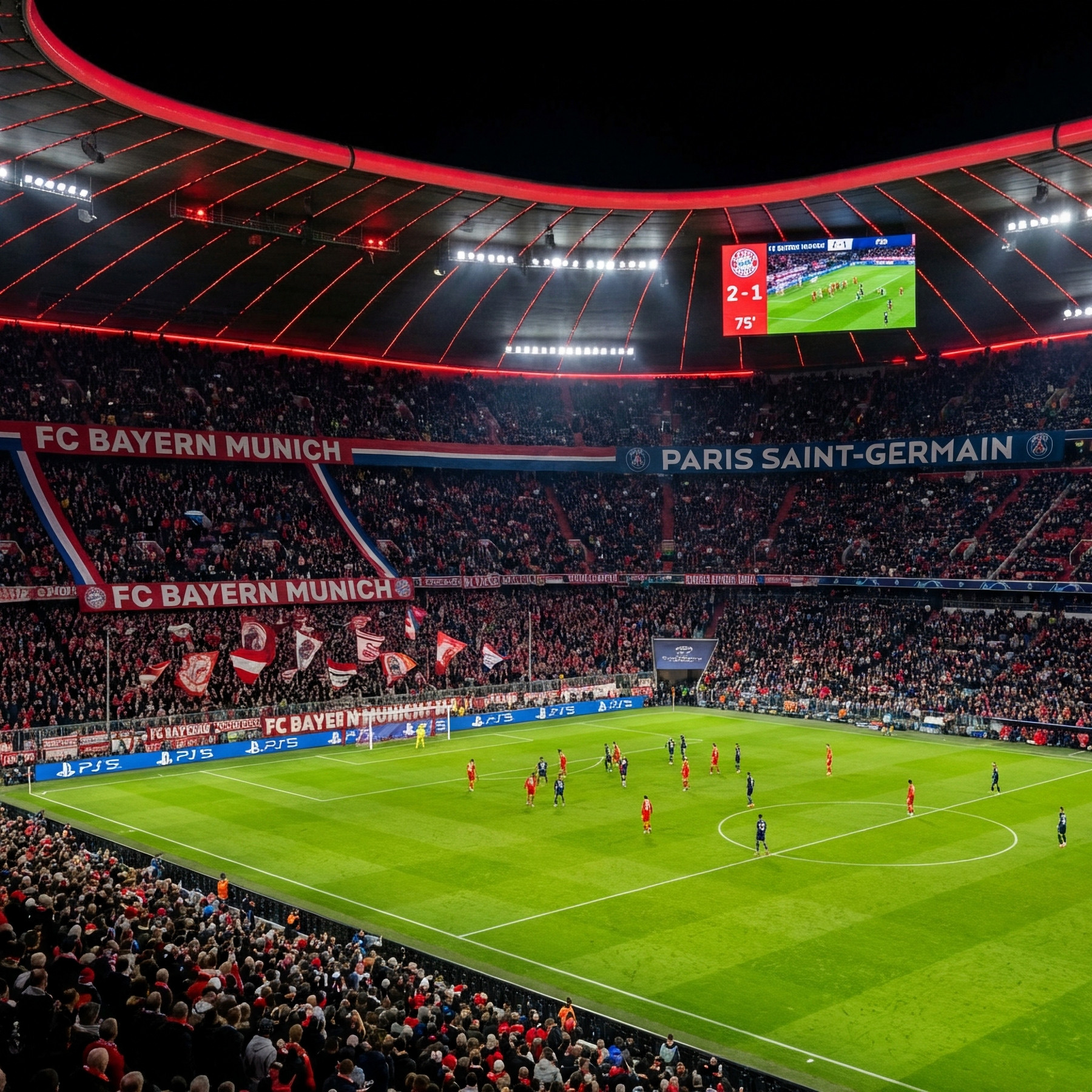 FC Bayern München vs Paris Saint-Germain (semi-final)