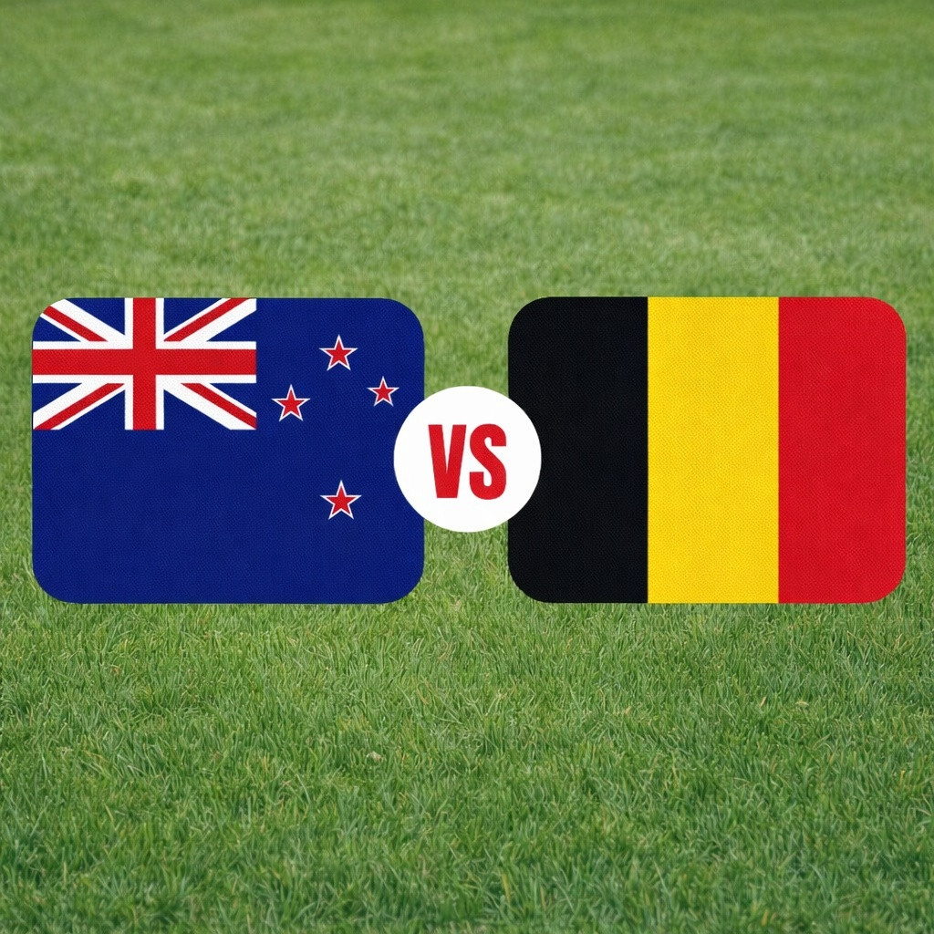 Spiel 64: Neuseeland vs Belgien (Gruppe G)