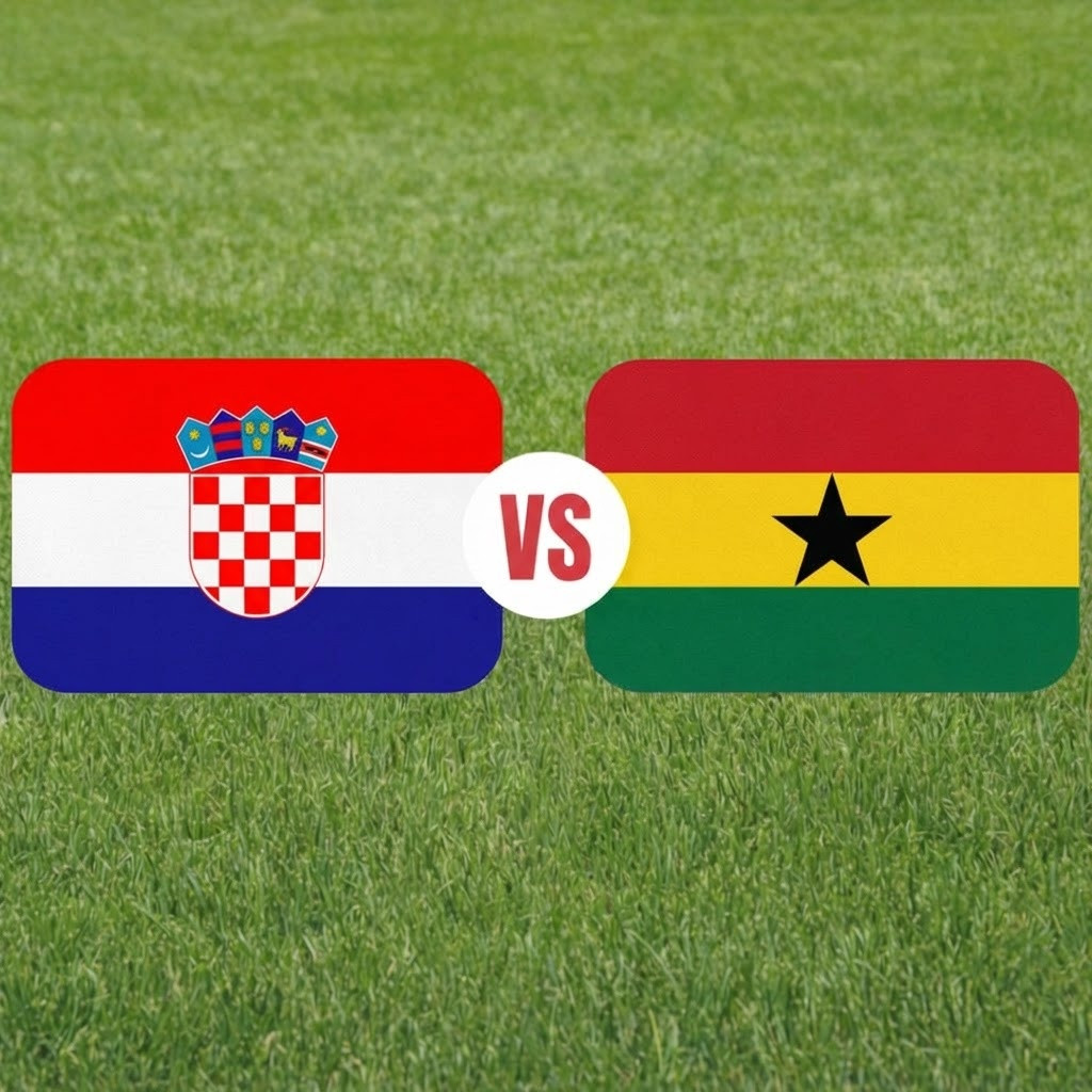 Spiel 68: Kroatien vs Ghana (Gruppe L)