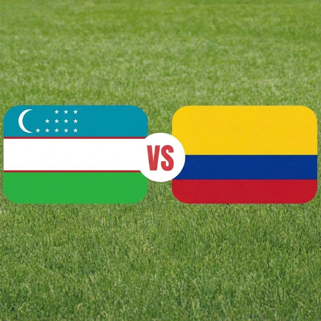 Spiel 24: Usbekistan vs Kolumbien (Gruppe K)