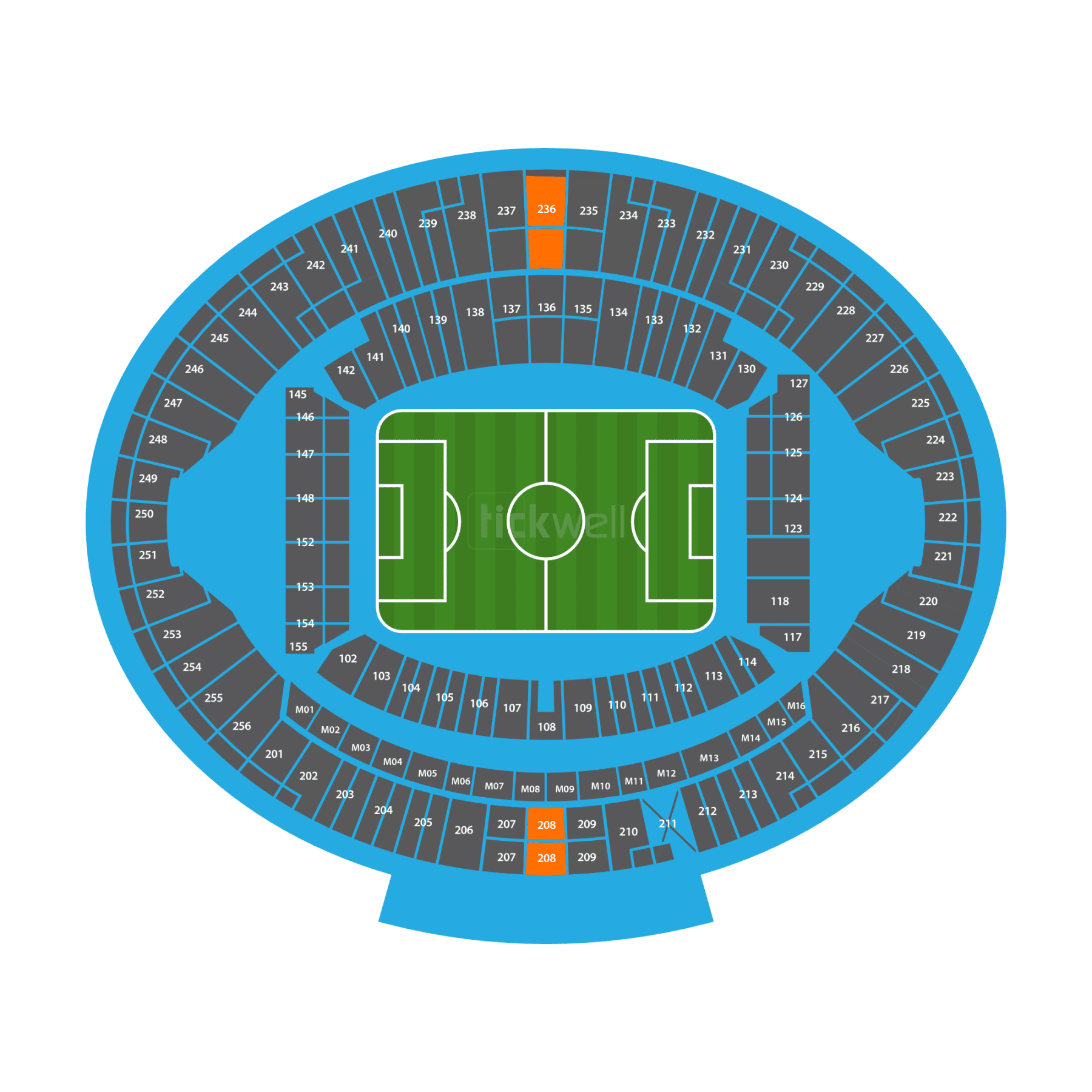 Halfway Line - Home Section