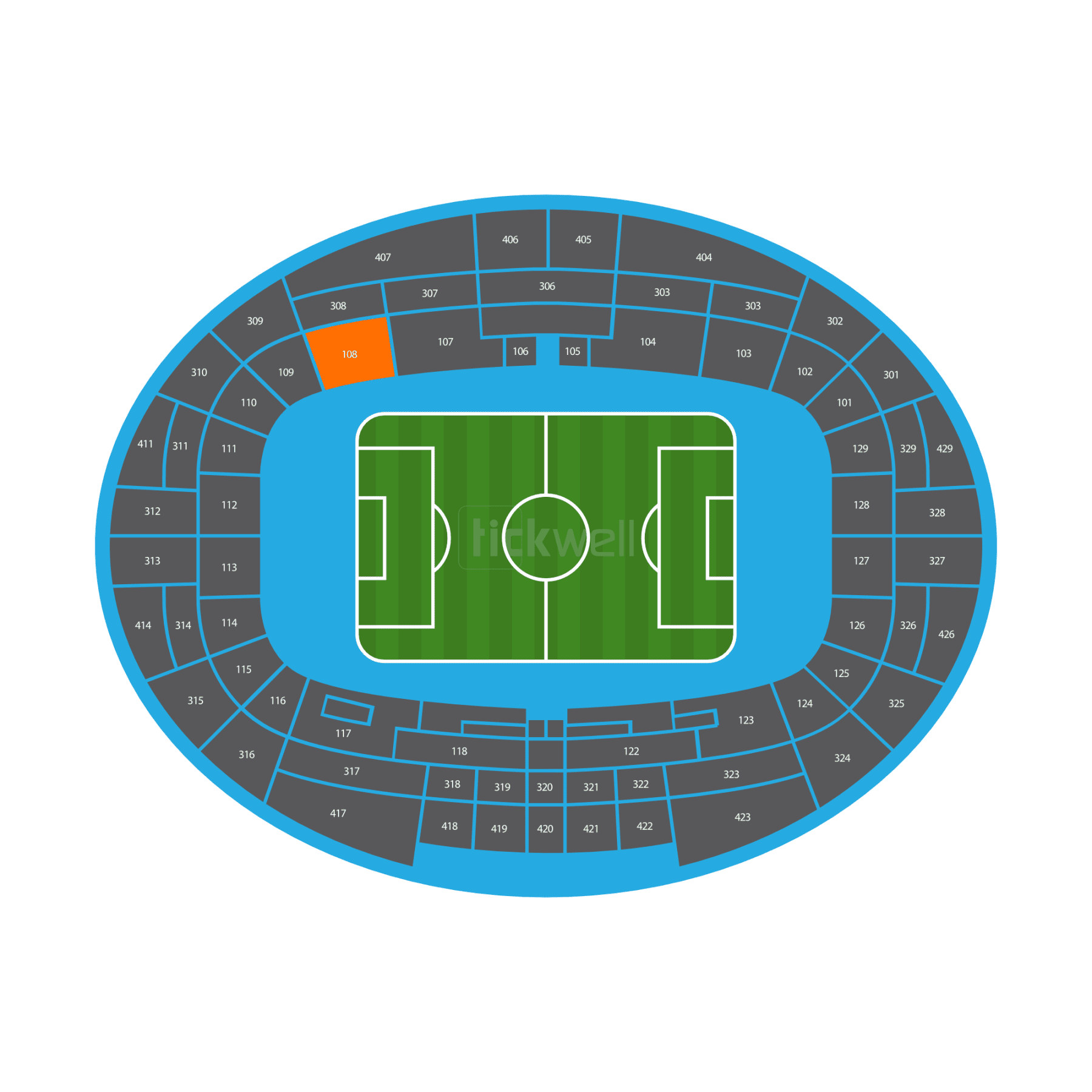 VIP Espace des Trophées - Block 108