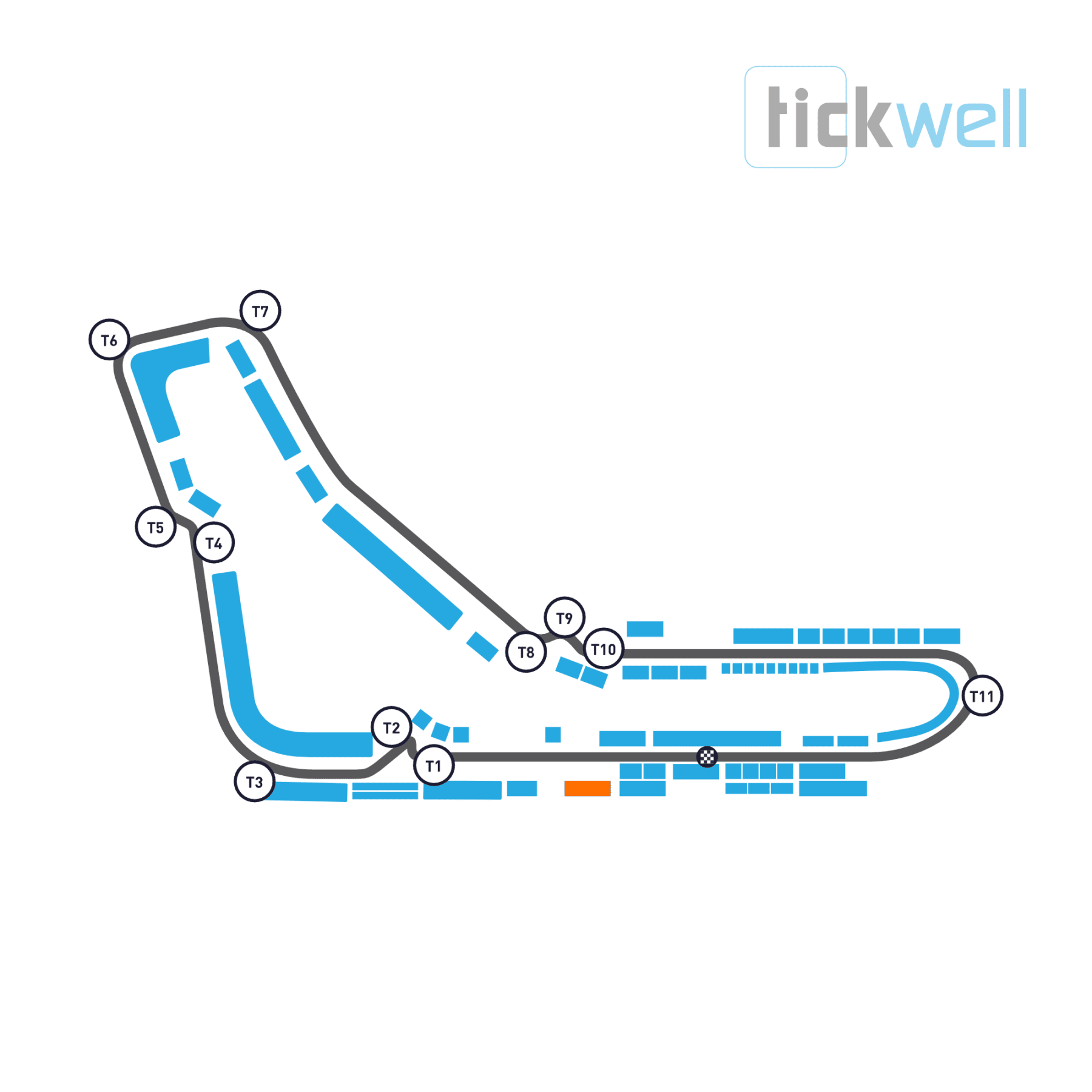Grandstand 5 Piscina - 3-Day