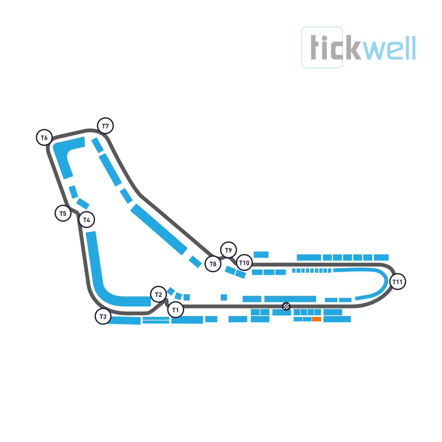 Grandstand 26C Laterale DX - 3-Day