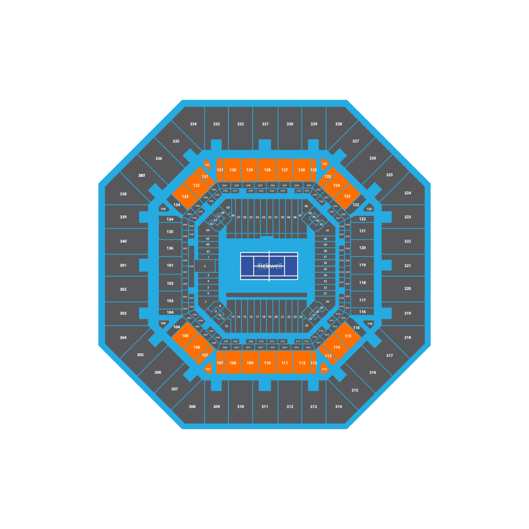 Lower Tier Sideline