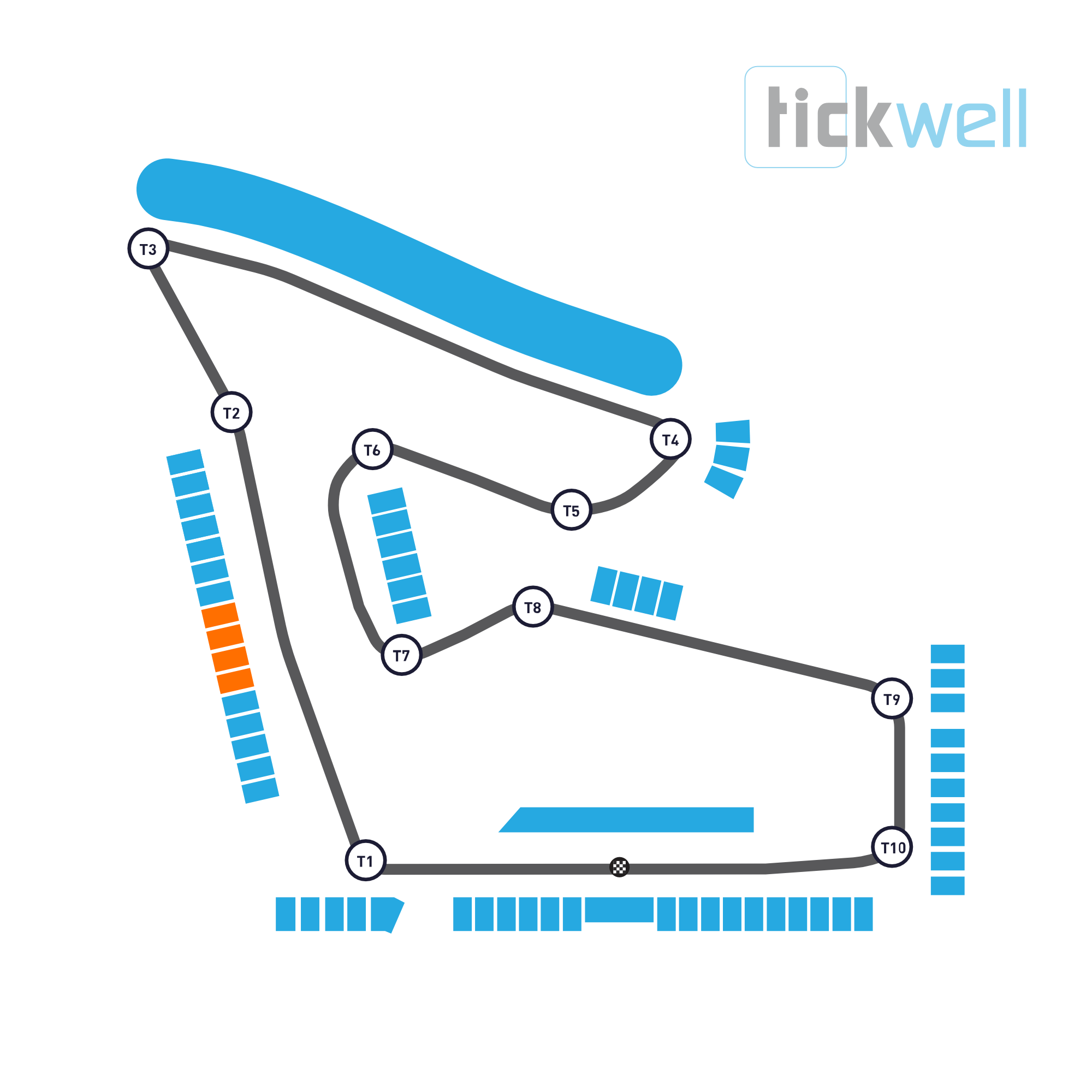 Red Bull Grandstand F/G/H/I Tickets - Fri-Sun