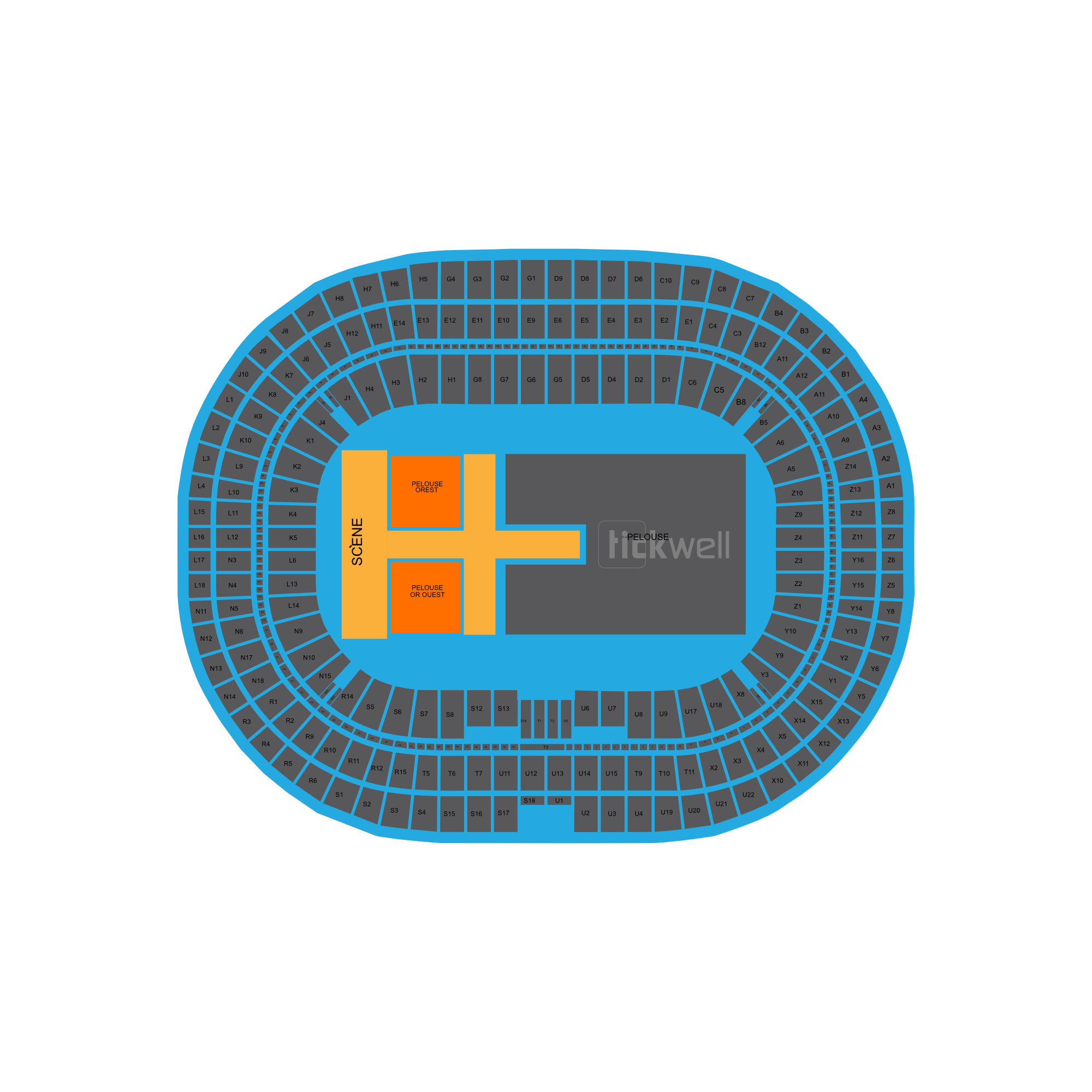 Stehplatz Golden Circle