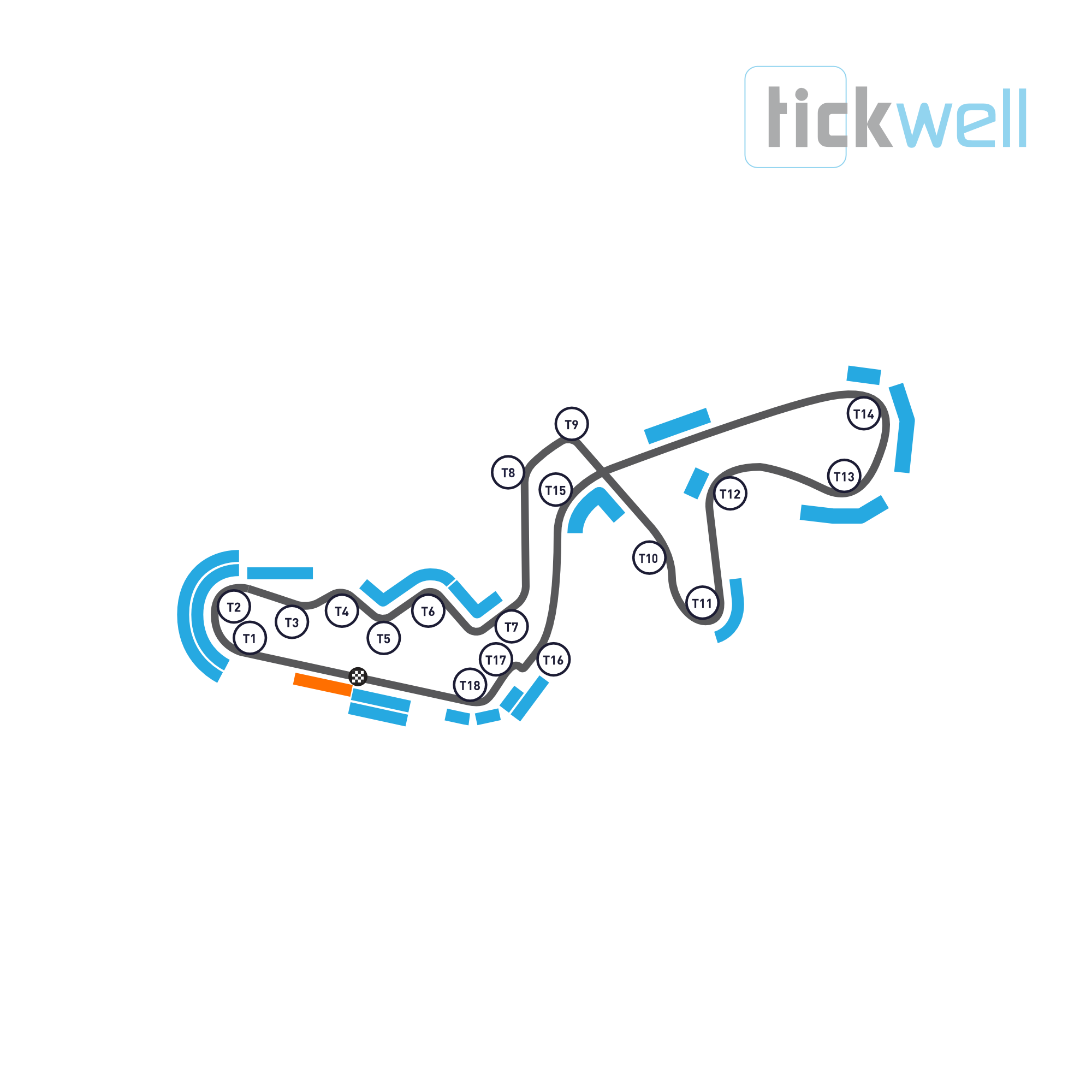 Grandstand A1 - 3-Day
