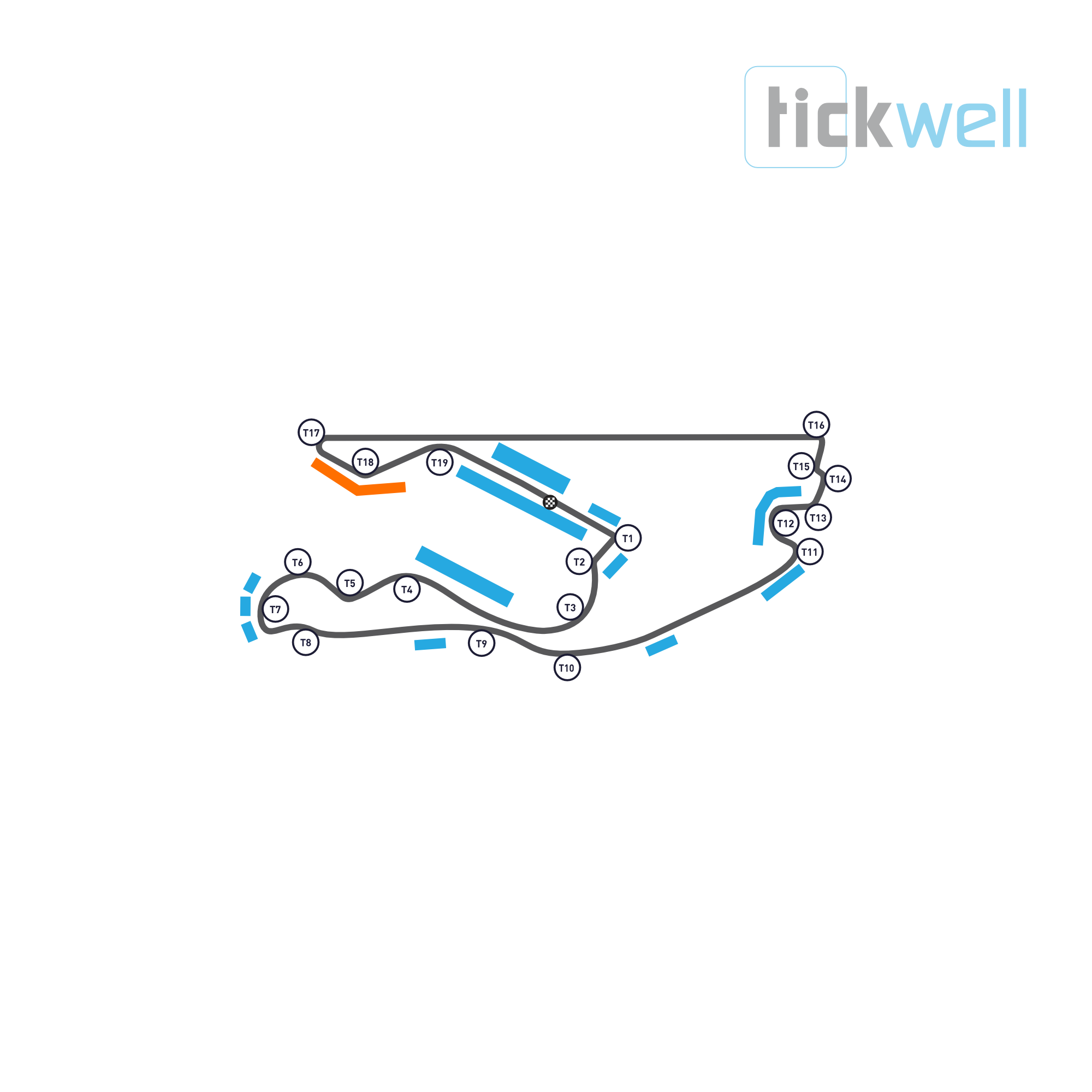 Turn 18 Grandstand - 3-Day