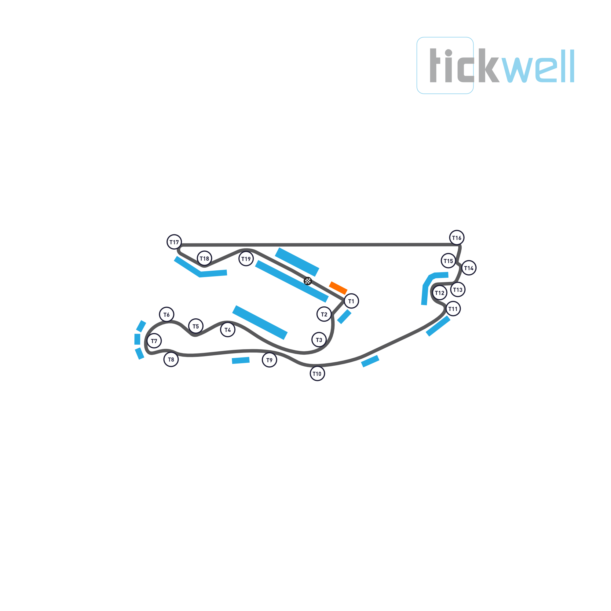 Turn 1 Grandstand - 3-Day