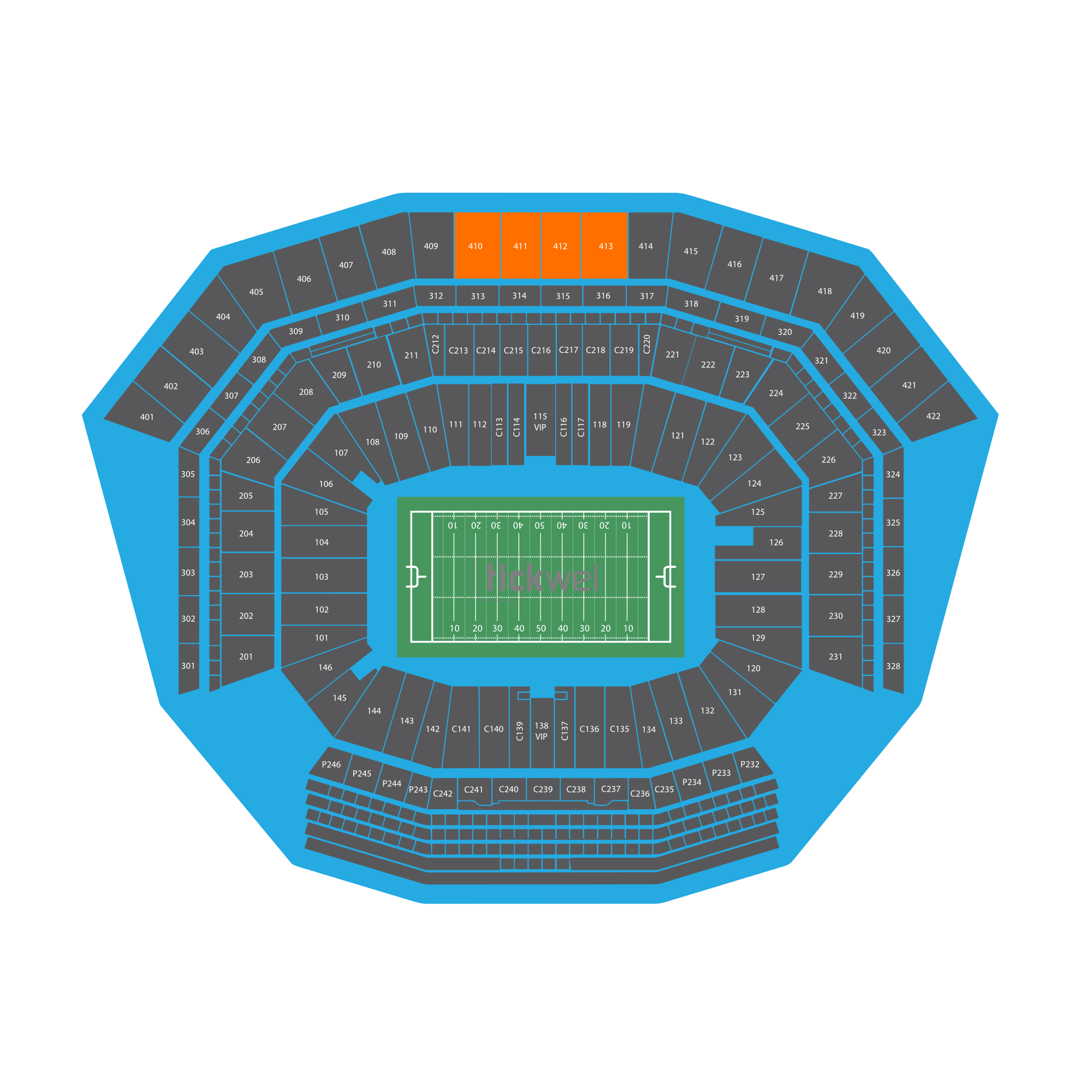 Upper Premium Sideline