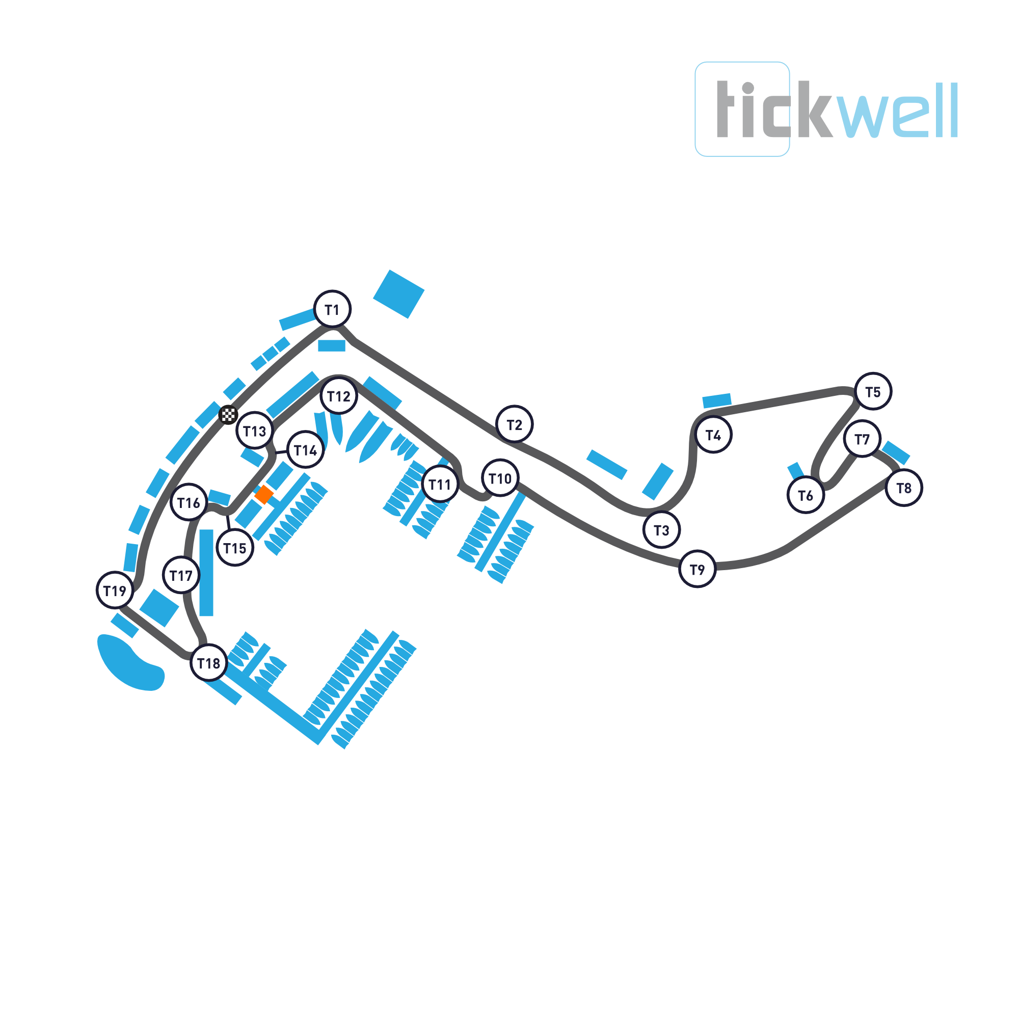 Grandstand O - 3-Day