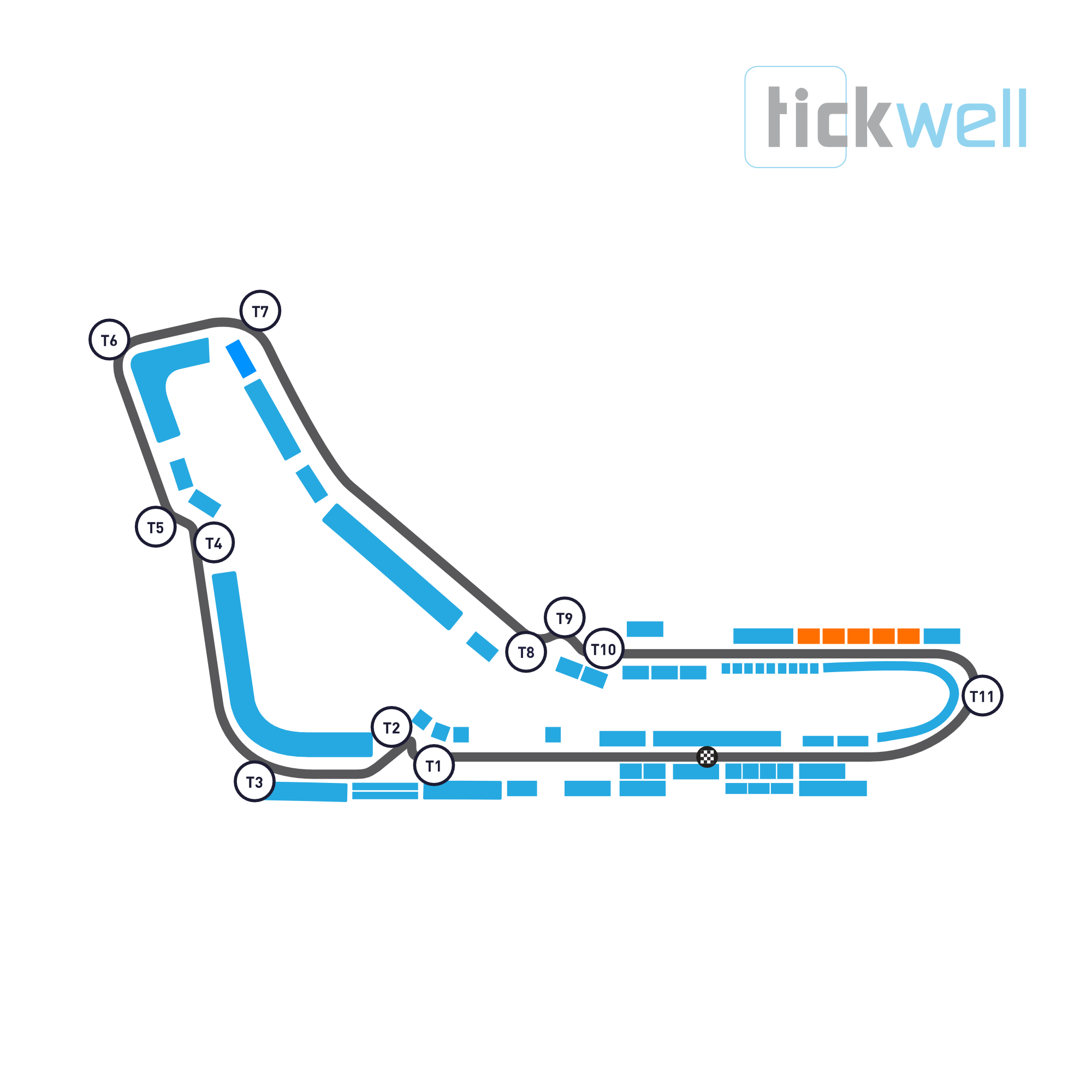 Grandstand 21 Parabolica - 3-Day