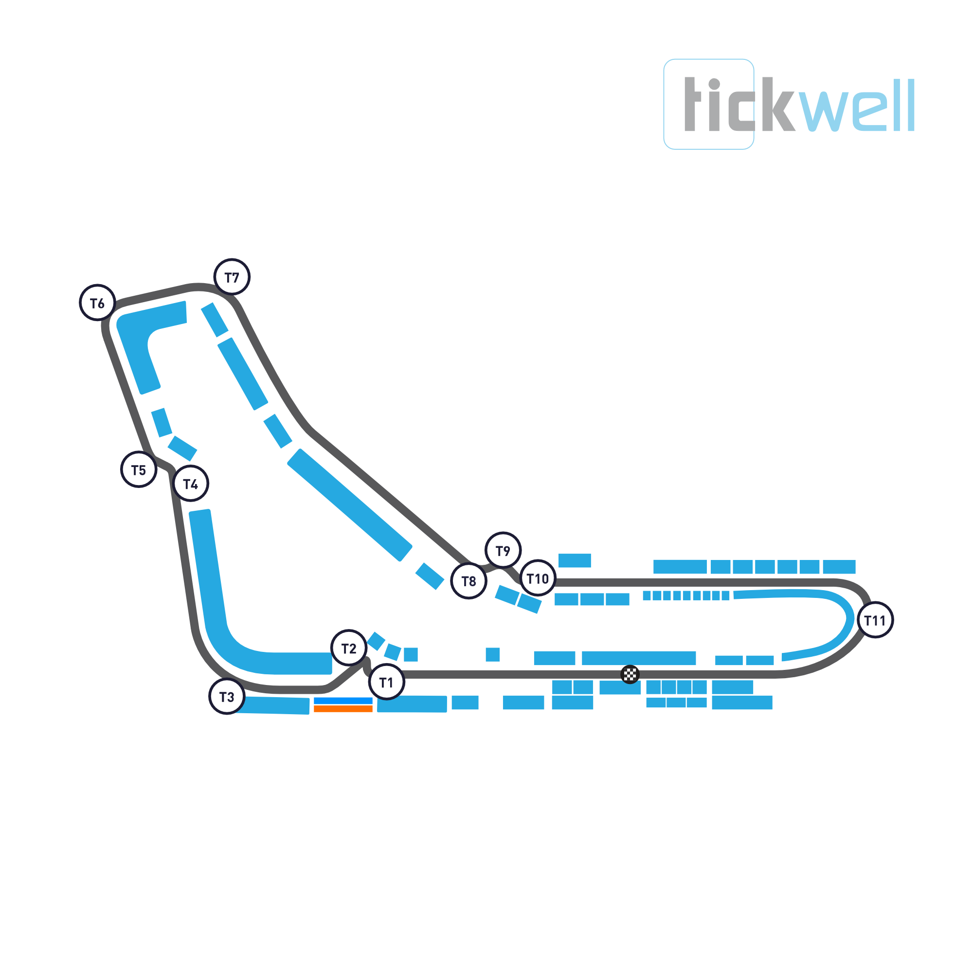Grandstand 4 Laterale Sinistra - 3-Day