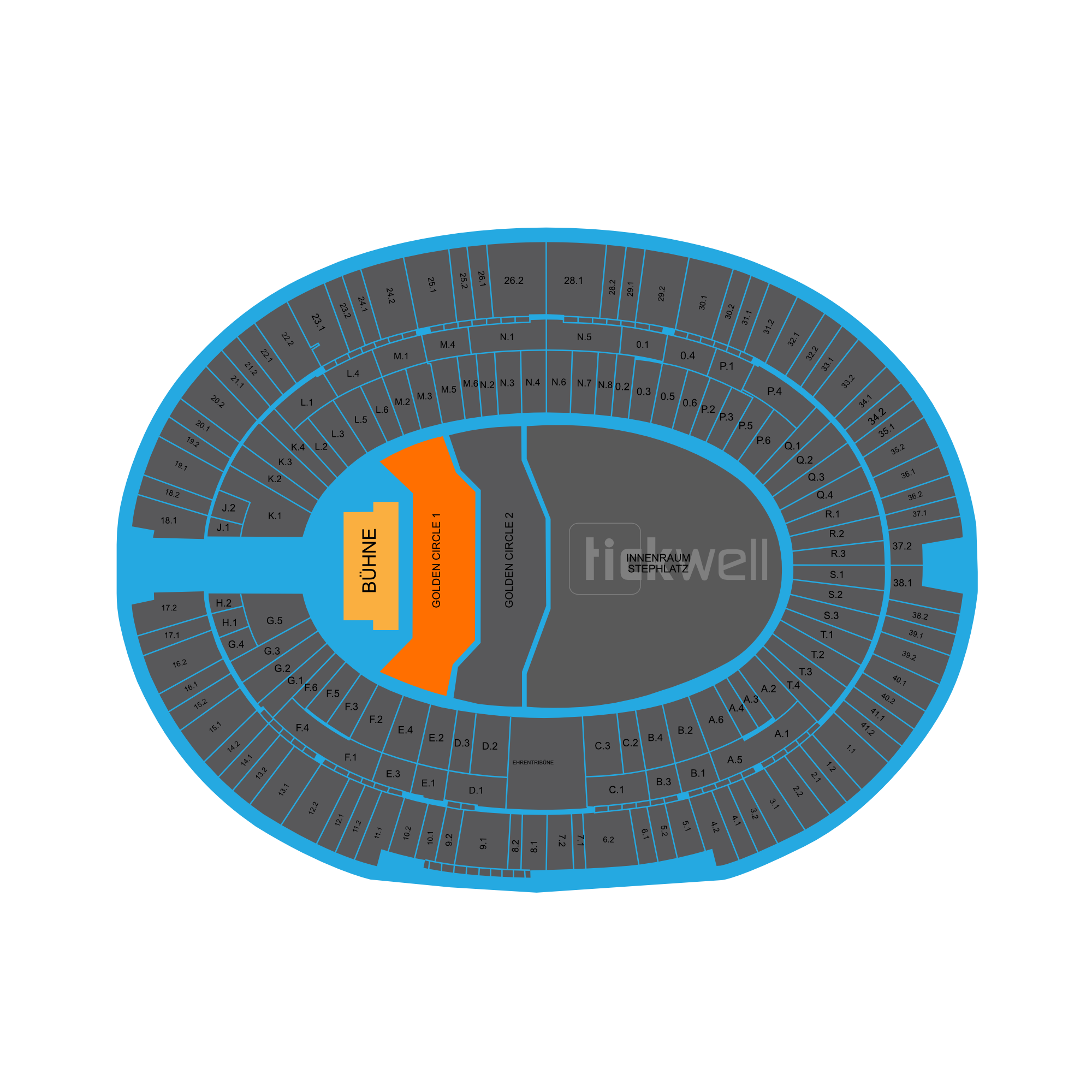 Stehplatz - Golden Circle 1