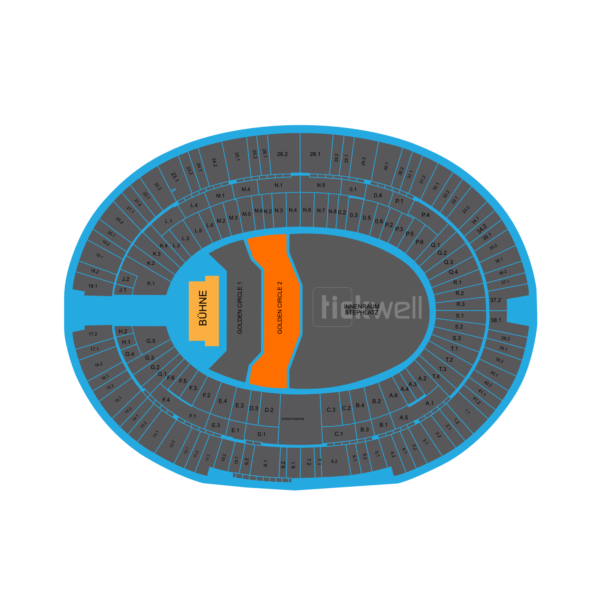 Stehplatz - Golden Circle 2