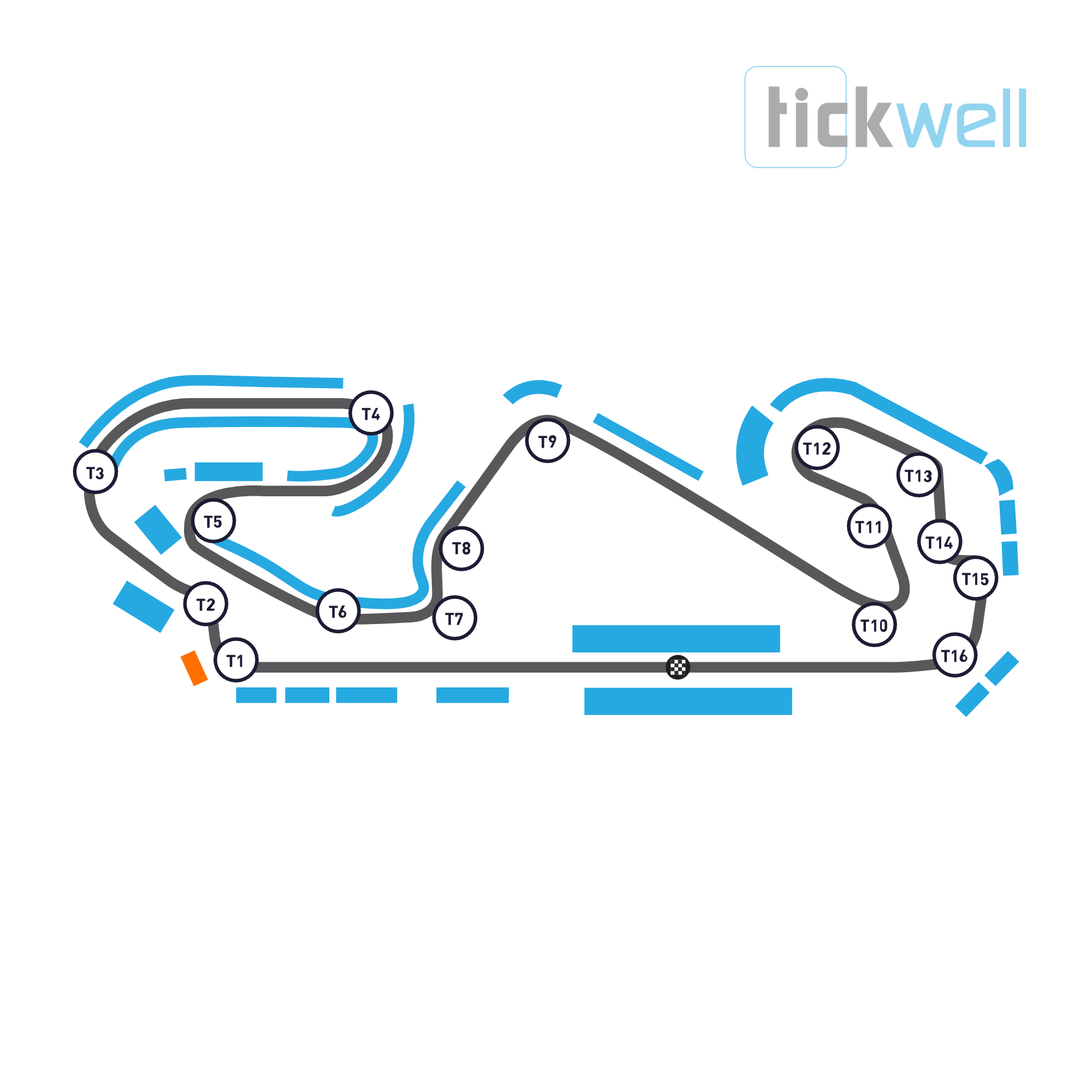 Grandstand T1 - 3-Day