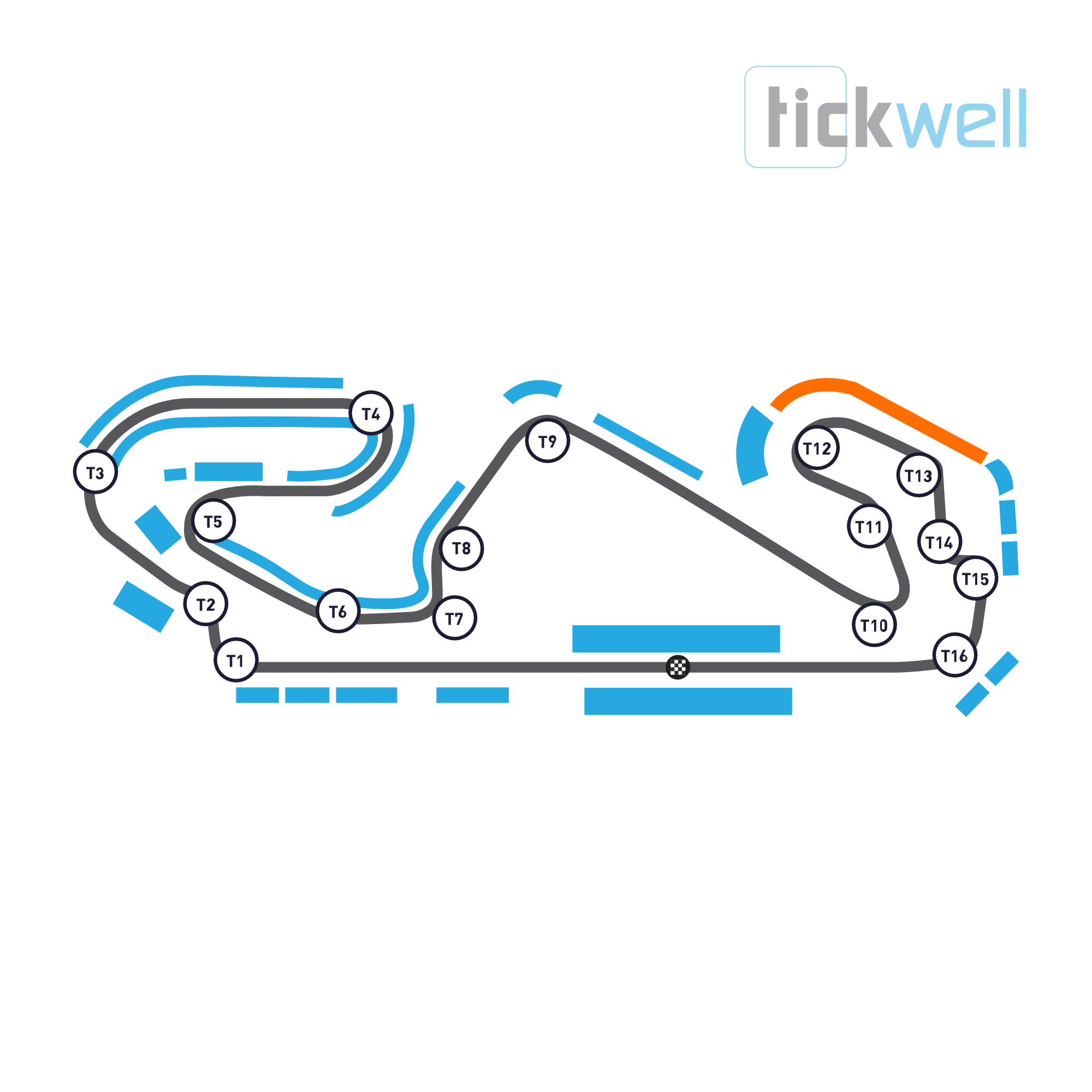 Grandstand G - 3-Day